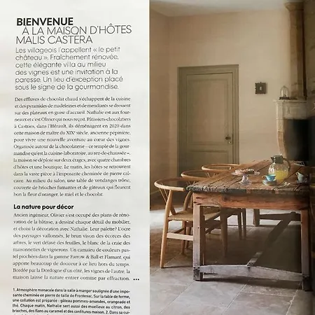 Malis Castera Le Petit Château Couette-café Saint-Jean-de-Blaignac