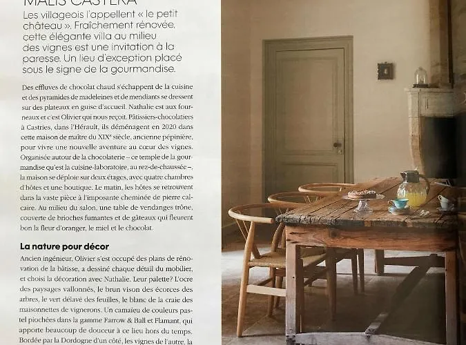 Malis Castera Le Petit Château Couette-café Saint-Jean-de-Blaignac